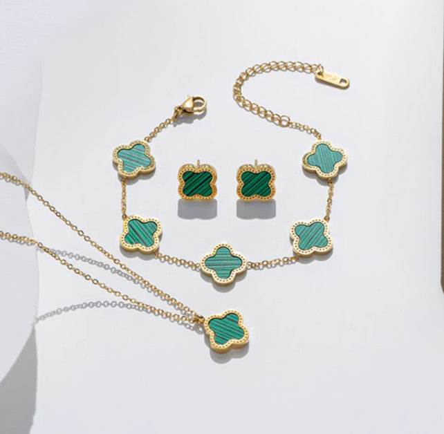 Glücksklee-Set Grün image 1