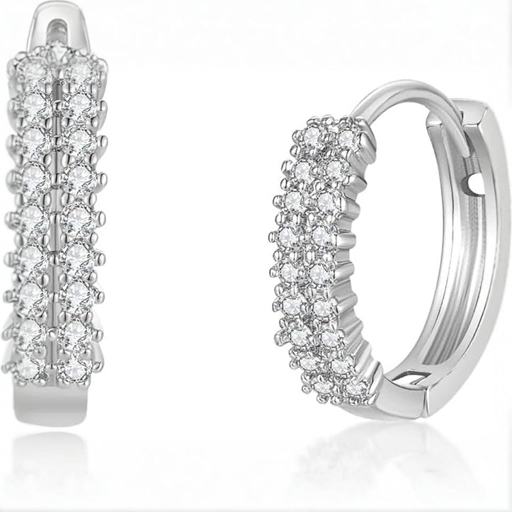 Dazzling Mini Hoops image 0