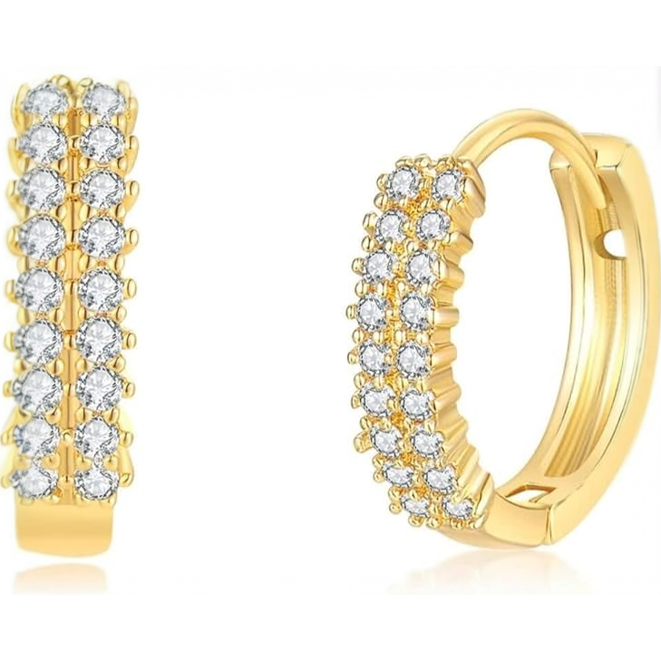 Dazzling Mini Hoops image 1